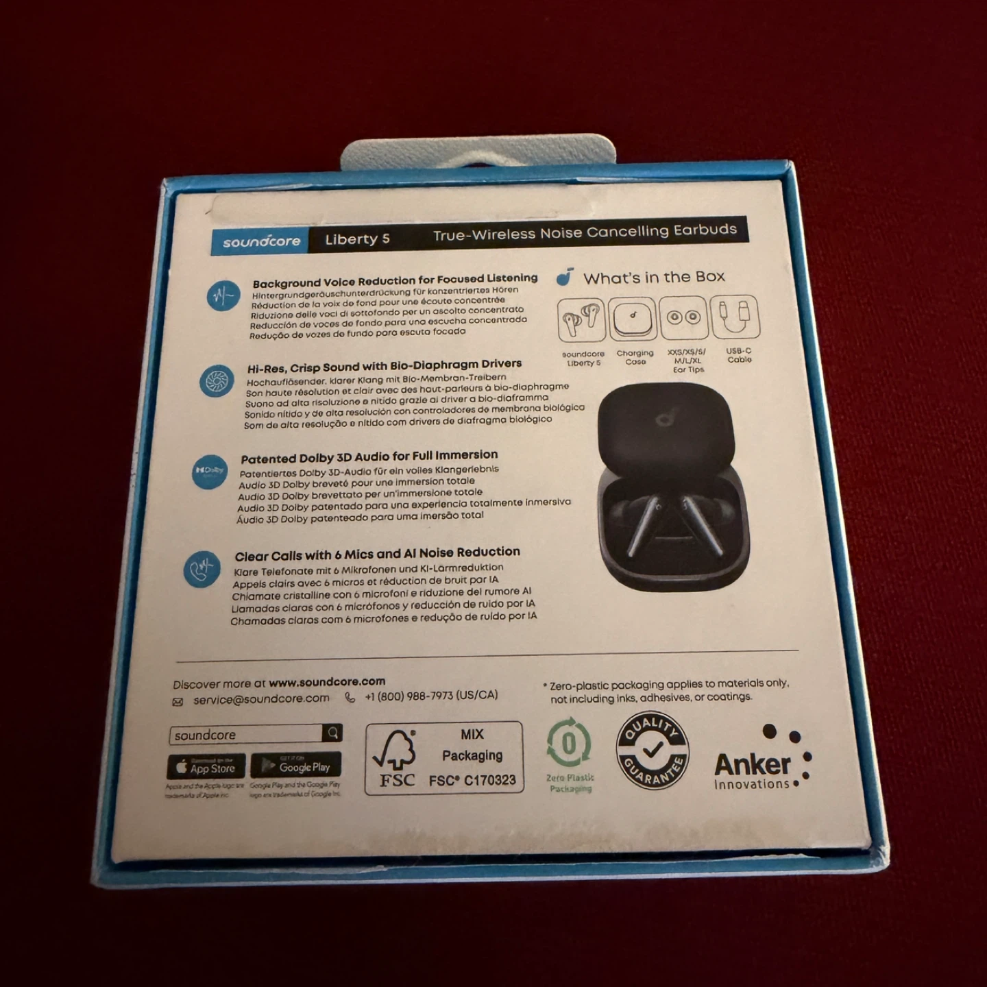 Soundcore Liberty 5 True Wireless Earbuds - Black - photo 2