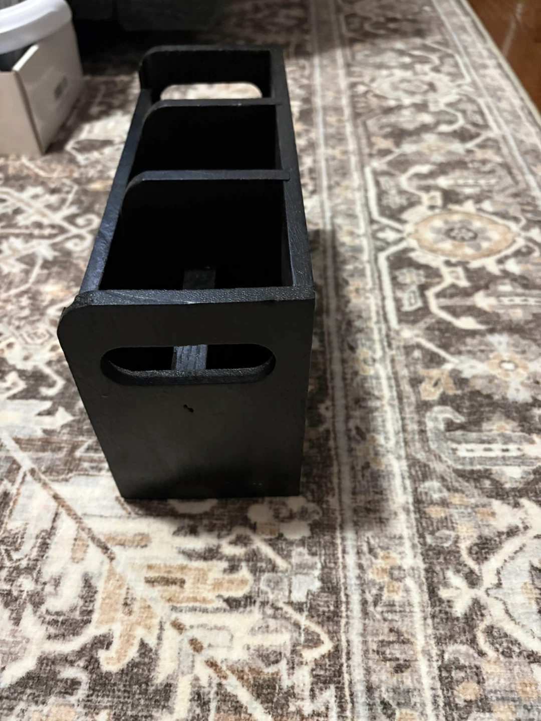 Black Wooden Utensil Holder - photo 3