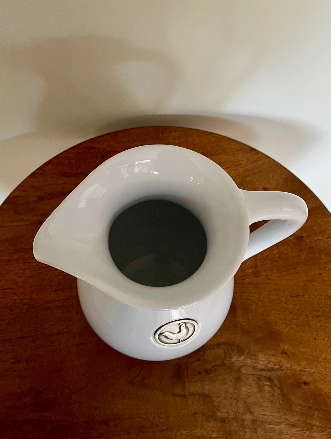 🐔 Vintage 2005 Boston Warehouse White Rooster Pitcher - photo 3