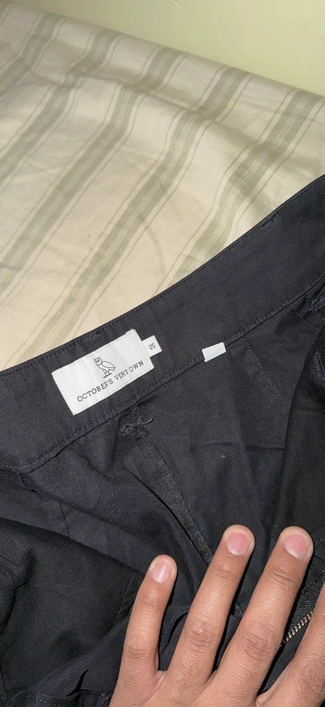 OVO October's Very Own Black Cargo Pants - photo 4