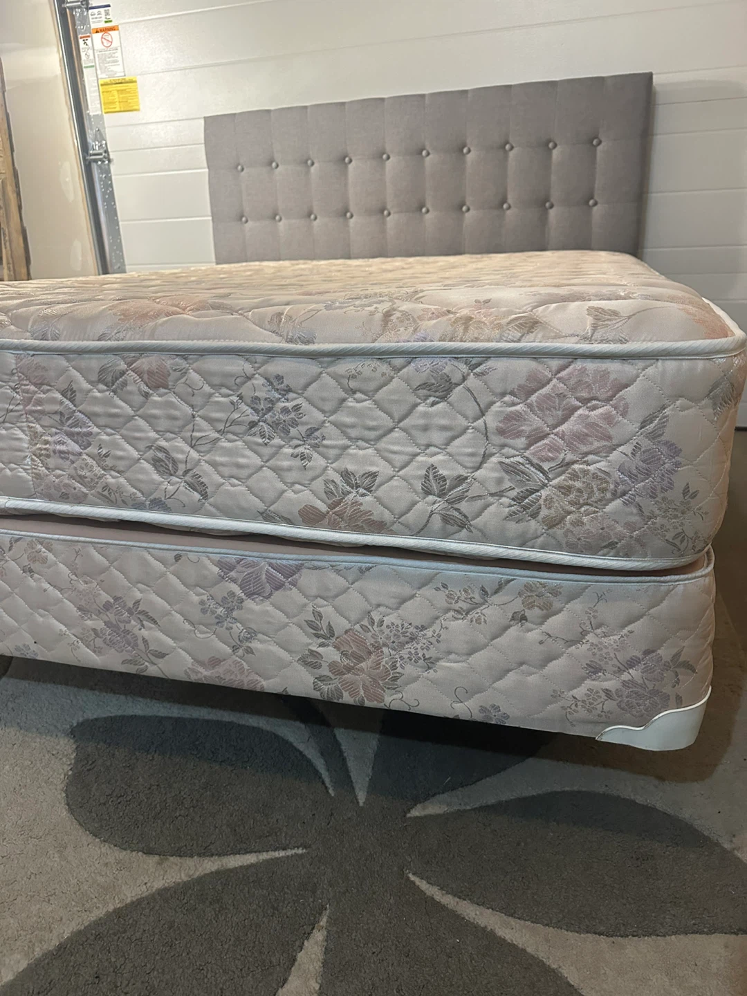 Grey Queen Size Complete Bed Set | New Condition - photo 5