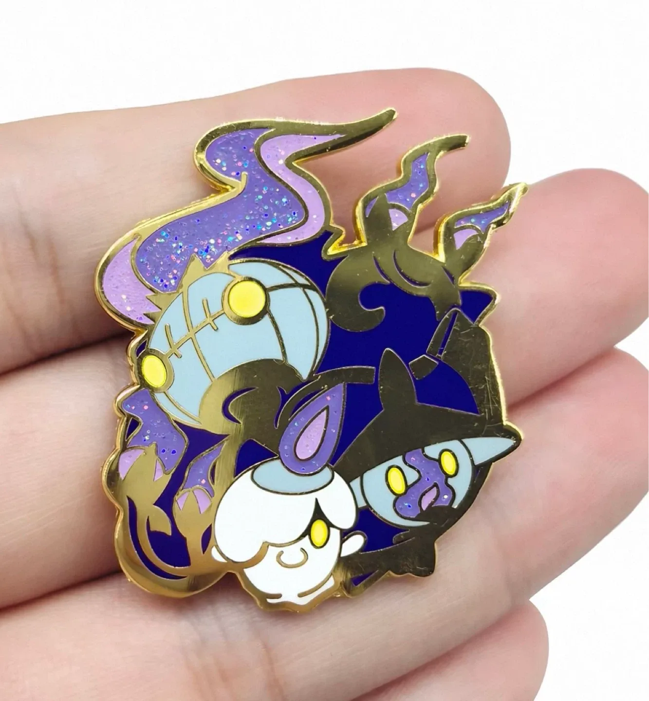 Pokemon Ghost Type Enamel Pin