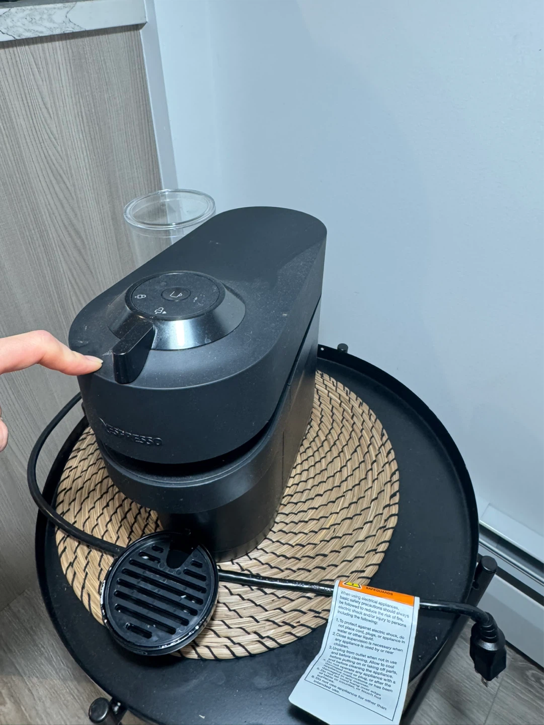 Nespresso Vertuo Pop+ Deluxe by De’Longhi, Matte Black