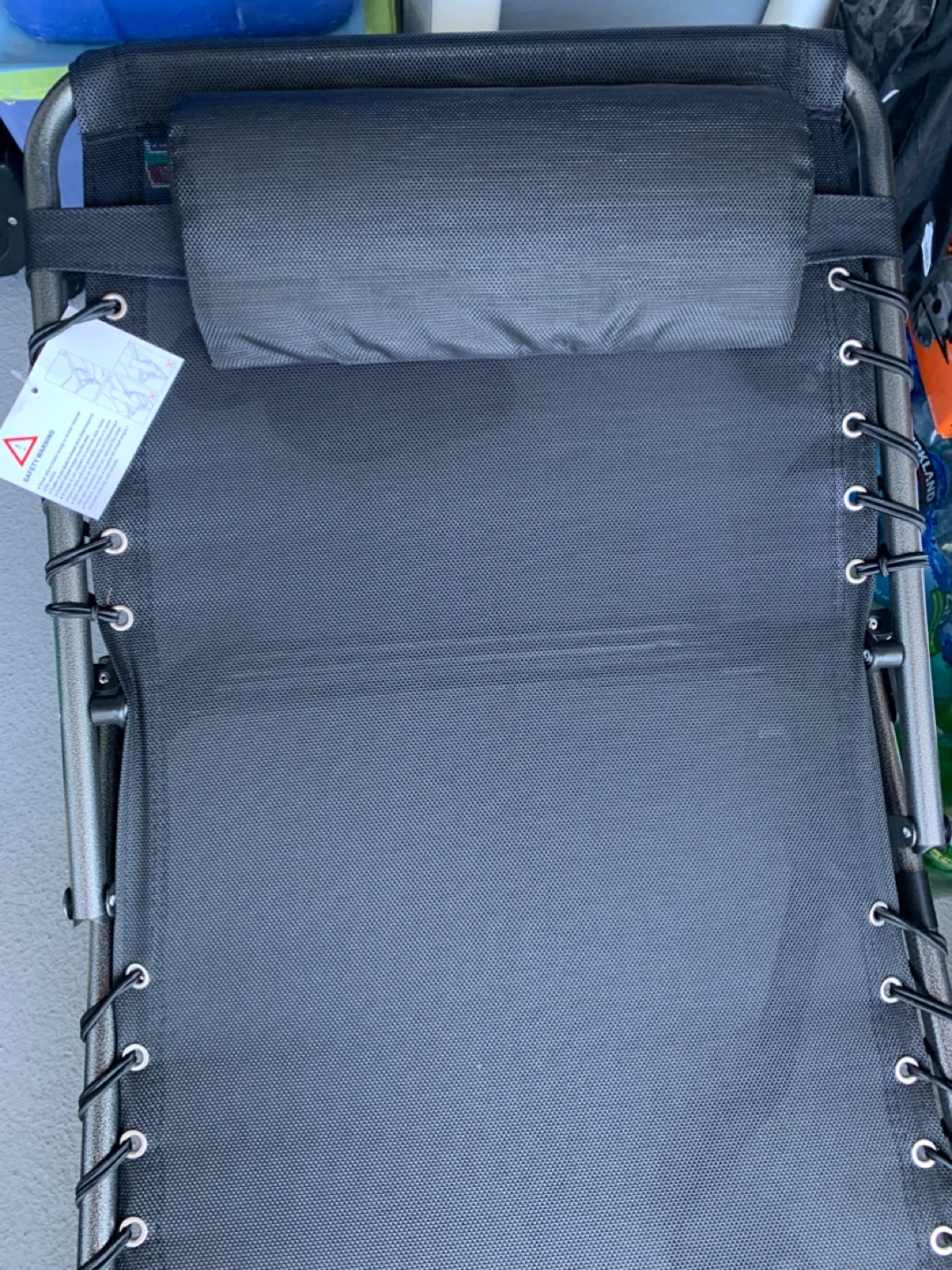 Sun lounger with Cushion.Brand new , moving sales - photo 4