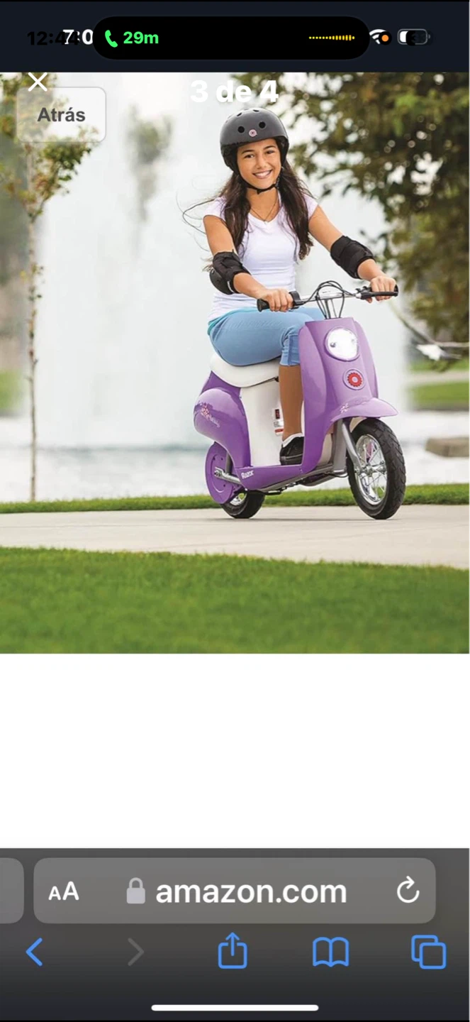 Razor Electric Scooter - Purple