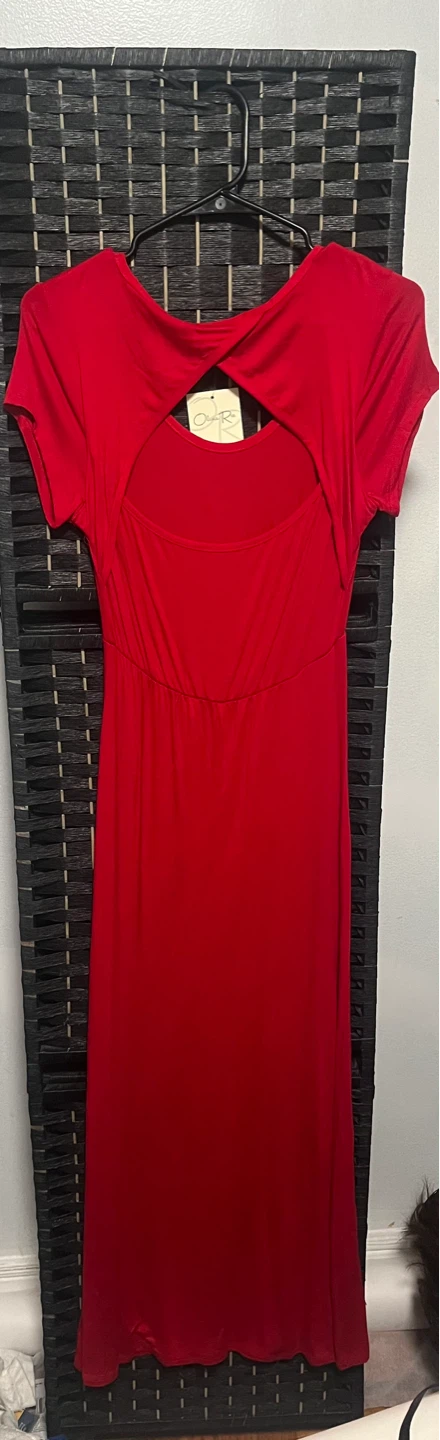 Olivia Rose Red Cutout Maxi Dress size S/M/L - photo 3