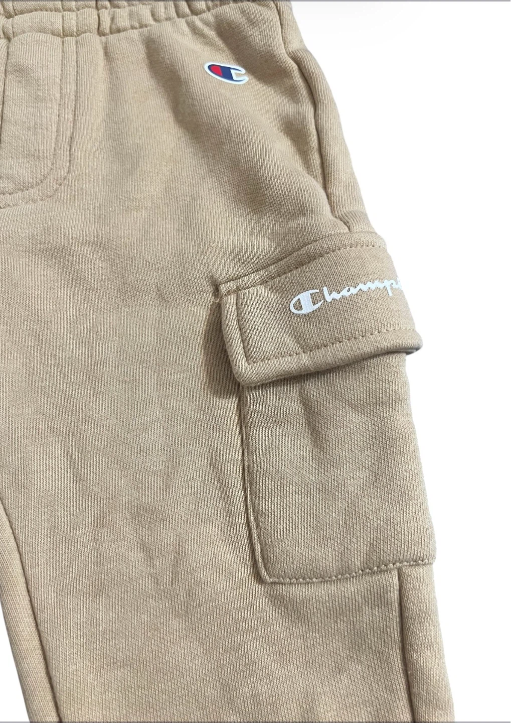 Champion Toddler Sweatsuit Set 18M Tan Fleece Outfit - photo 4