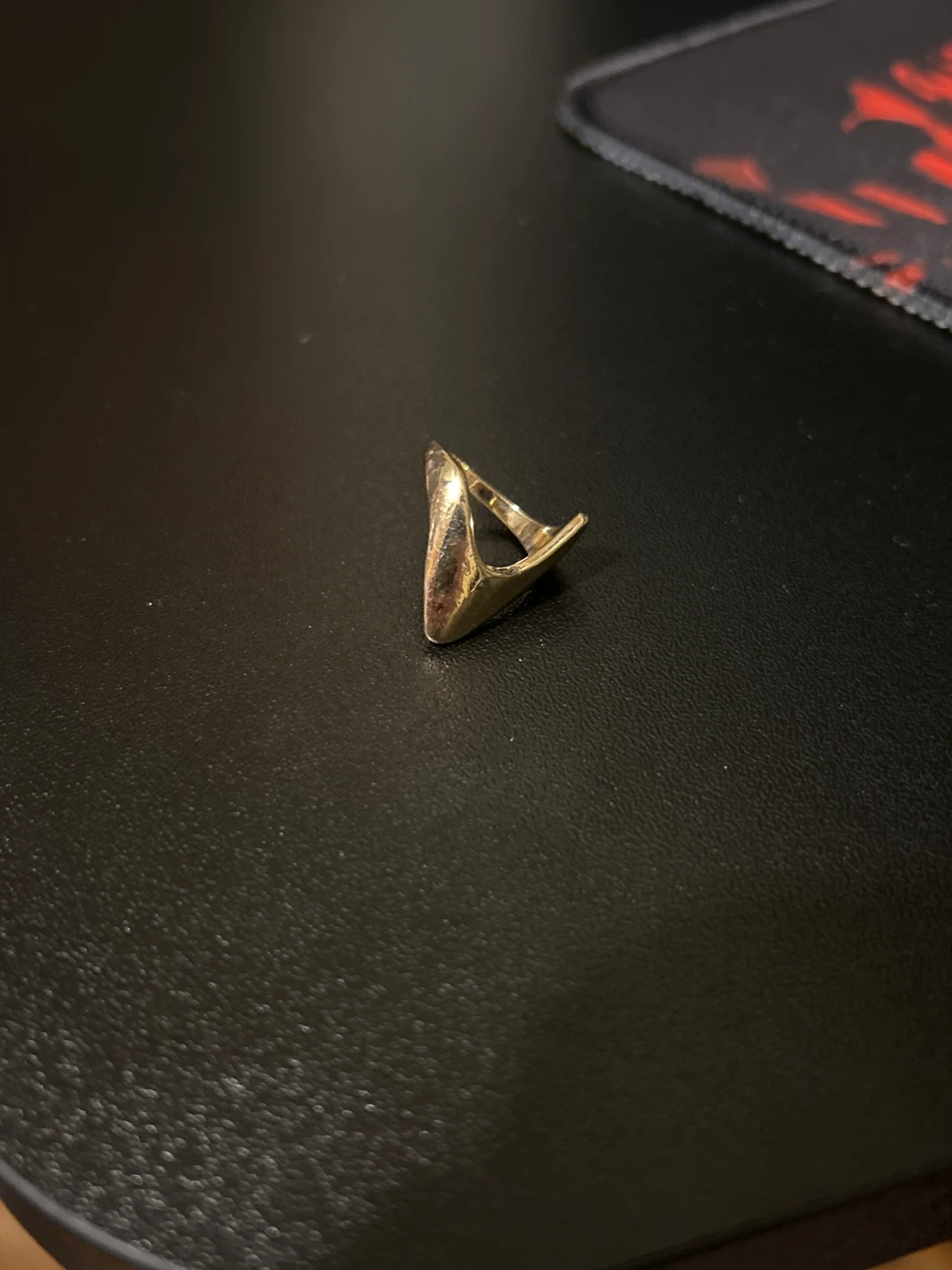 Gold coloured rings (3) - photo 3