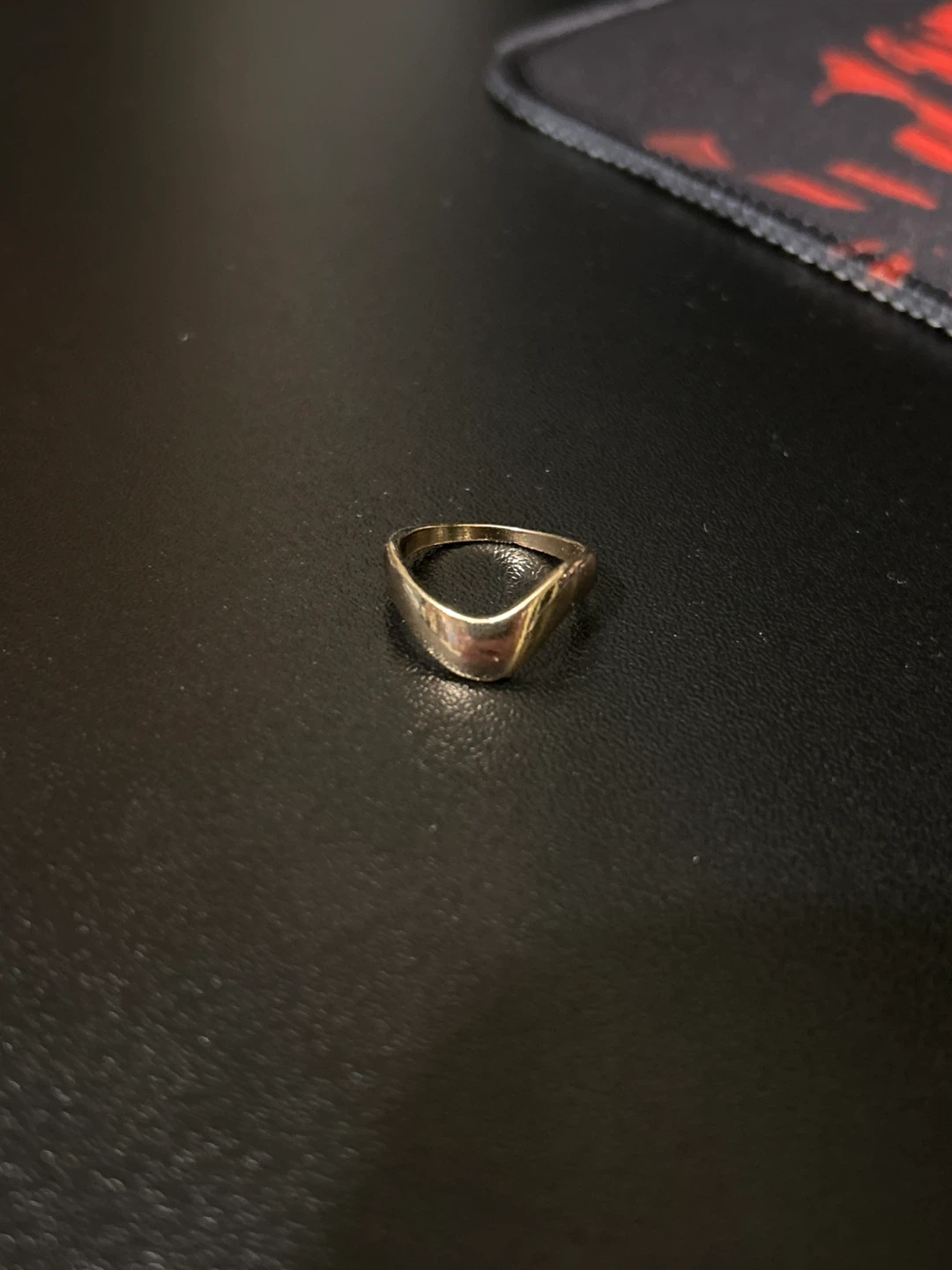 Gold coloured rings (3) - photo 2