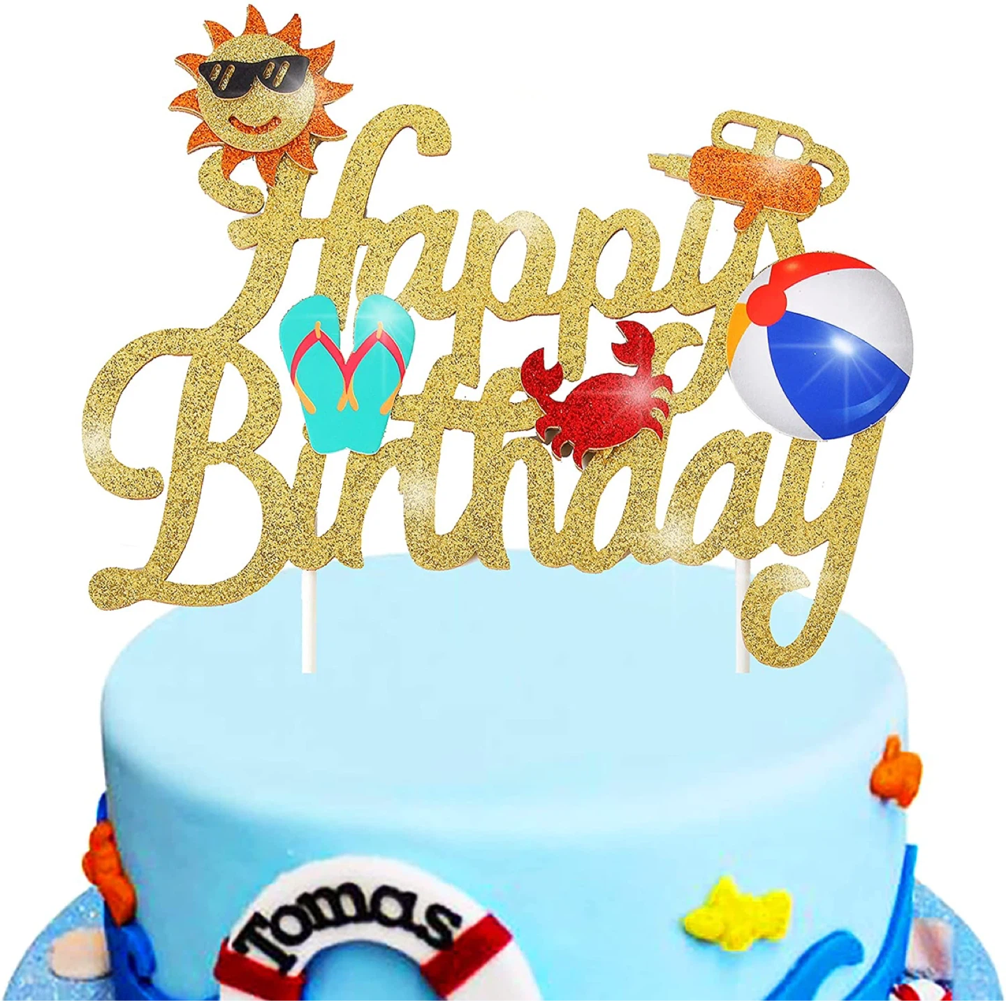 Summer Party Accessories Set 48 Beach Pool Birthday Party - photo 4