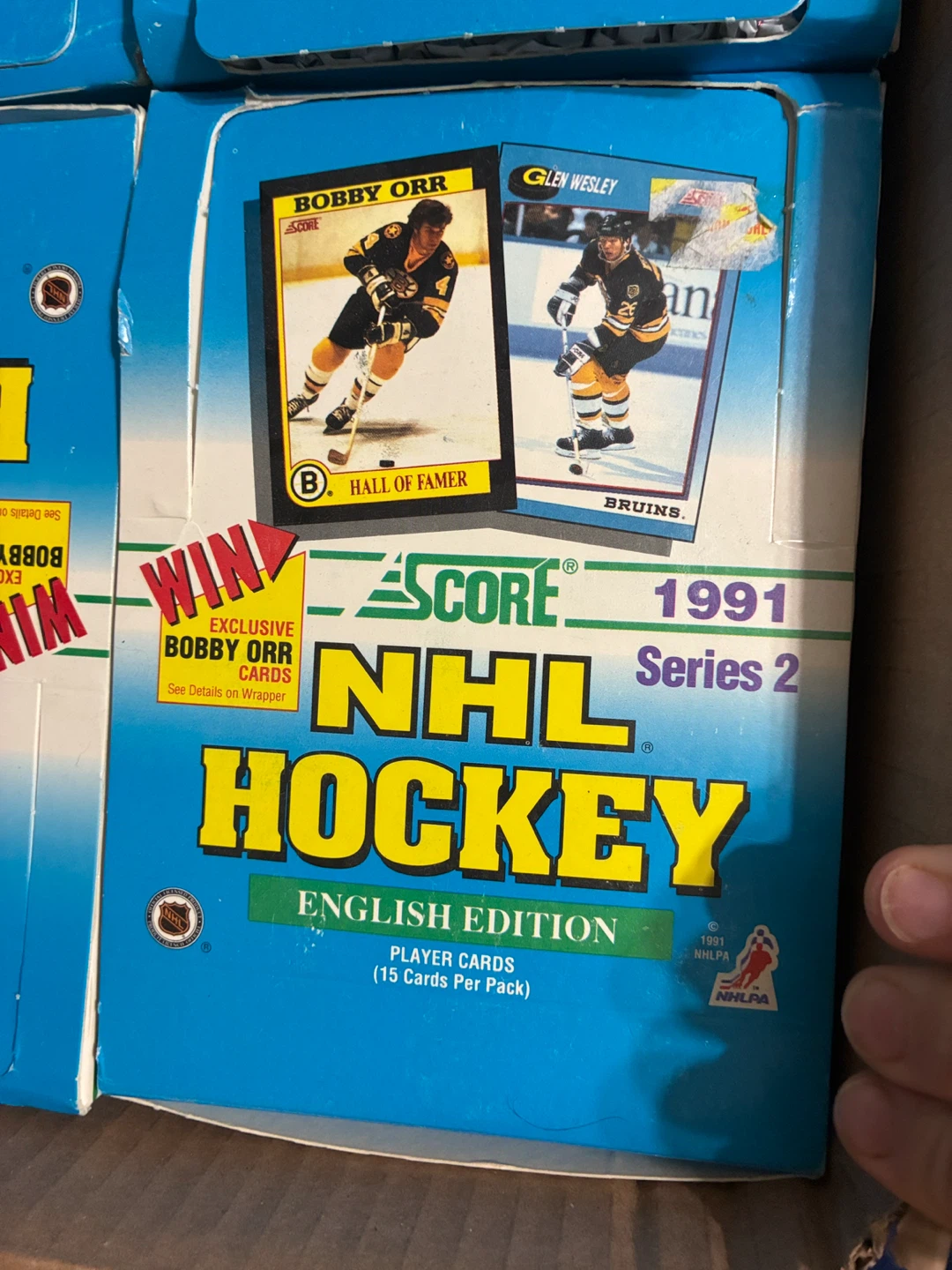 1991 Score NHL Hockey Series 2 cards