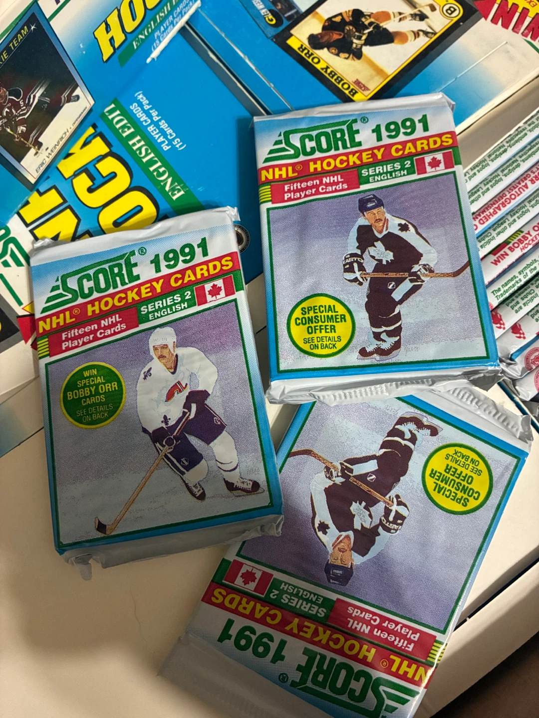 1991 Score NHL Hockey Series 2 cards - photo 4