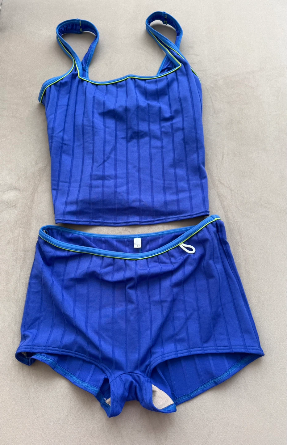 Two-piece  Blue Athletic Swimsuit Set💙💙💙