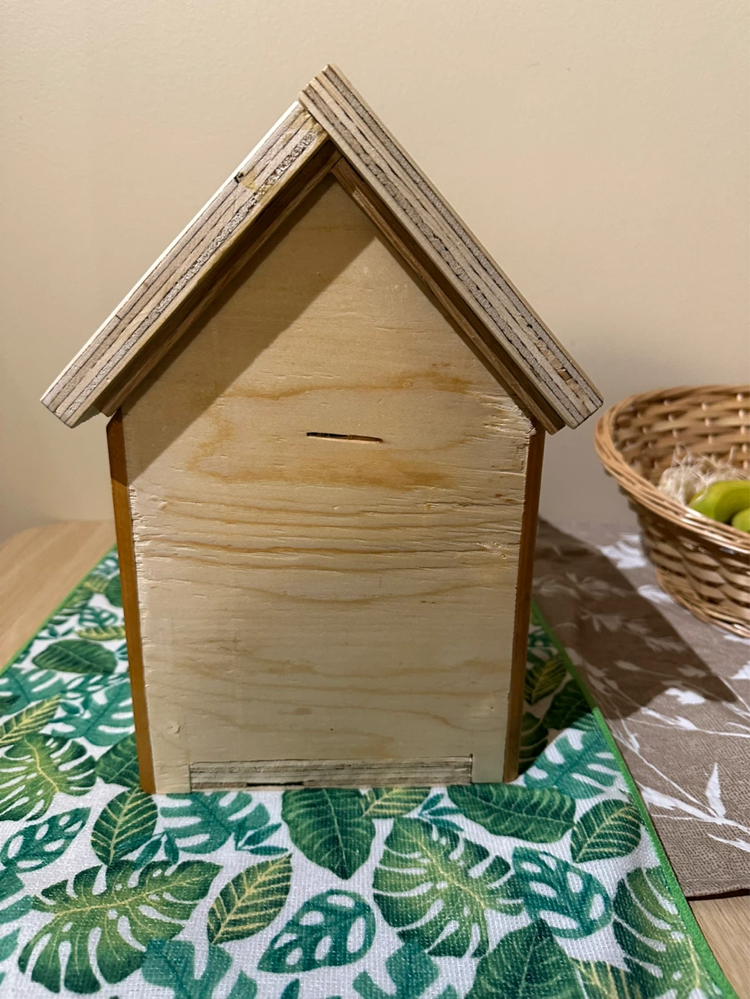 Wooden Birdhouse Feeder - photo 5