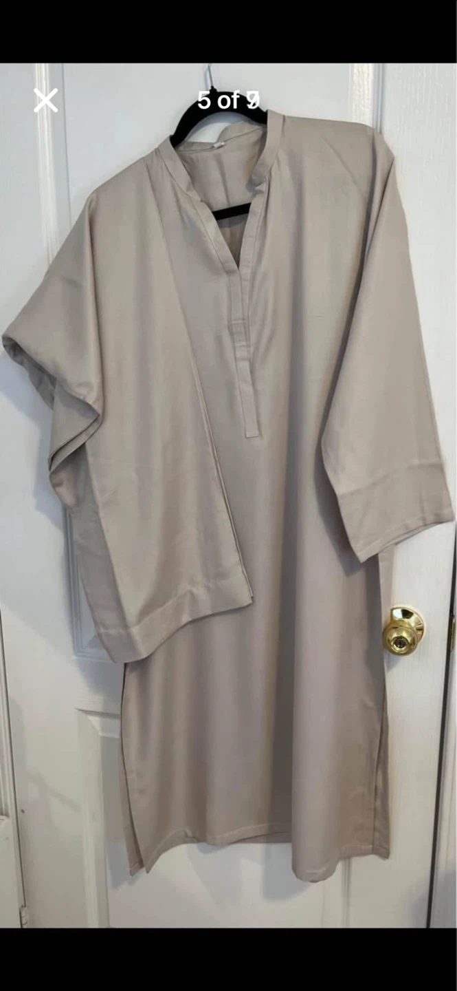 Women tranding  Beige Kurta Shirt Size L - photo 4