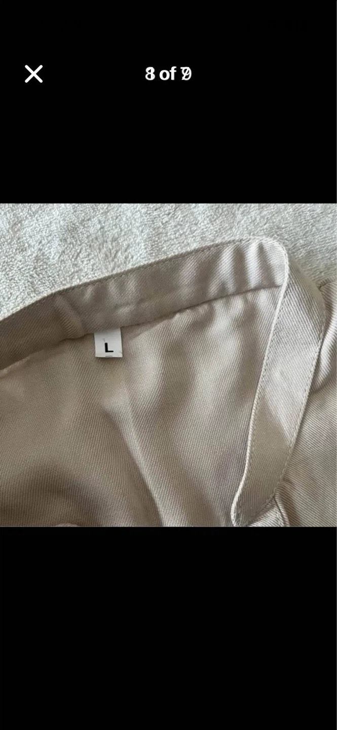 Women tranding  Beige Kurta Shirt Size L - photo 2