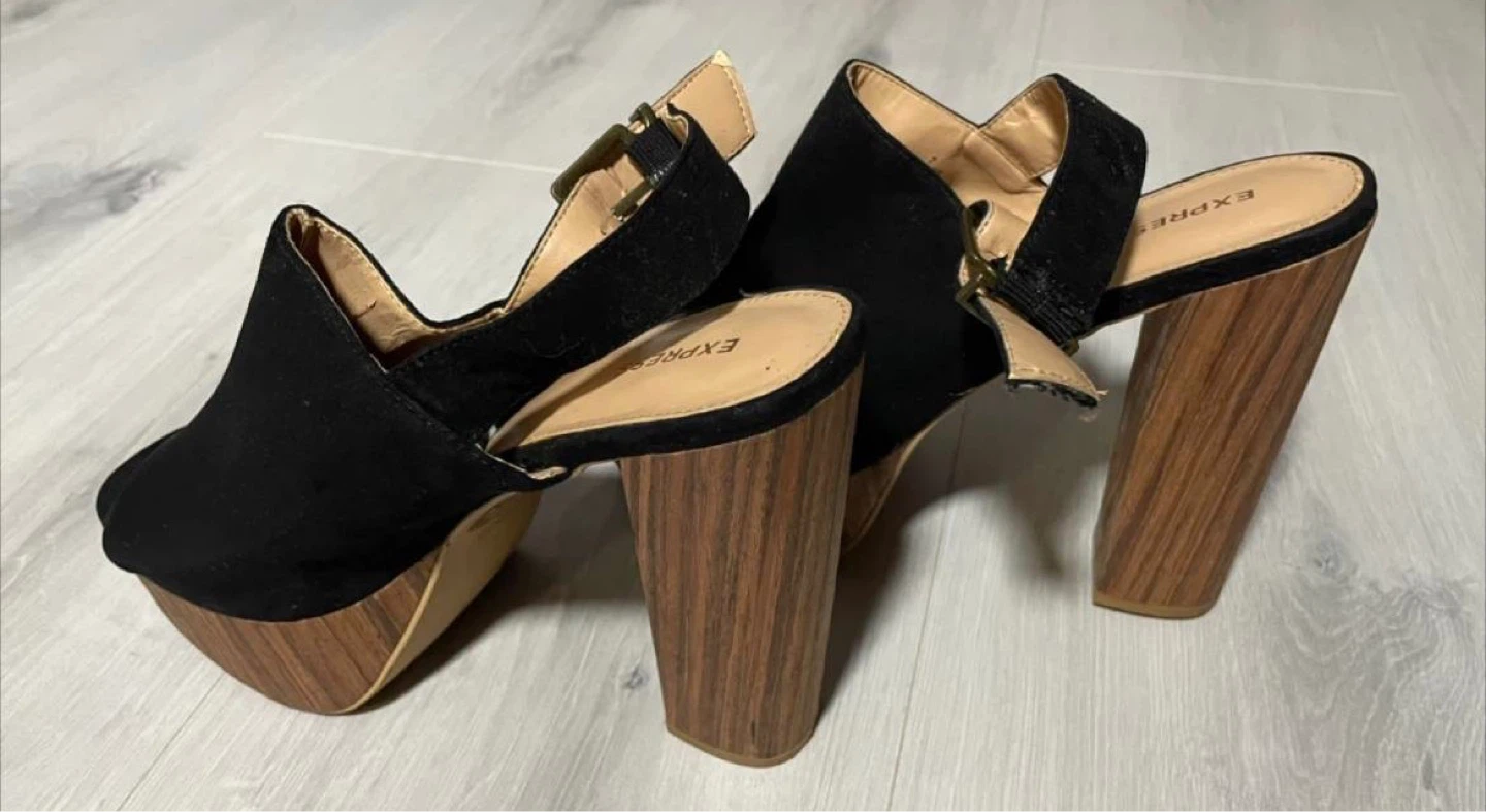 Cute Spring/Summer Chunky Heels Size 8 ☀️ - photo 2