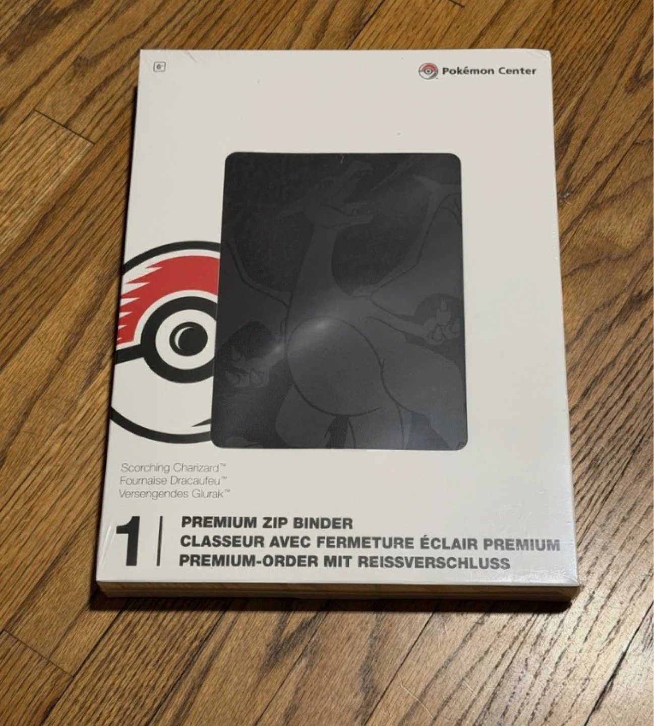 New and sealed Pokémon Charizard Trading Card Binder - photo 4