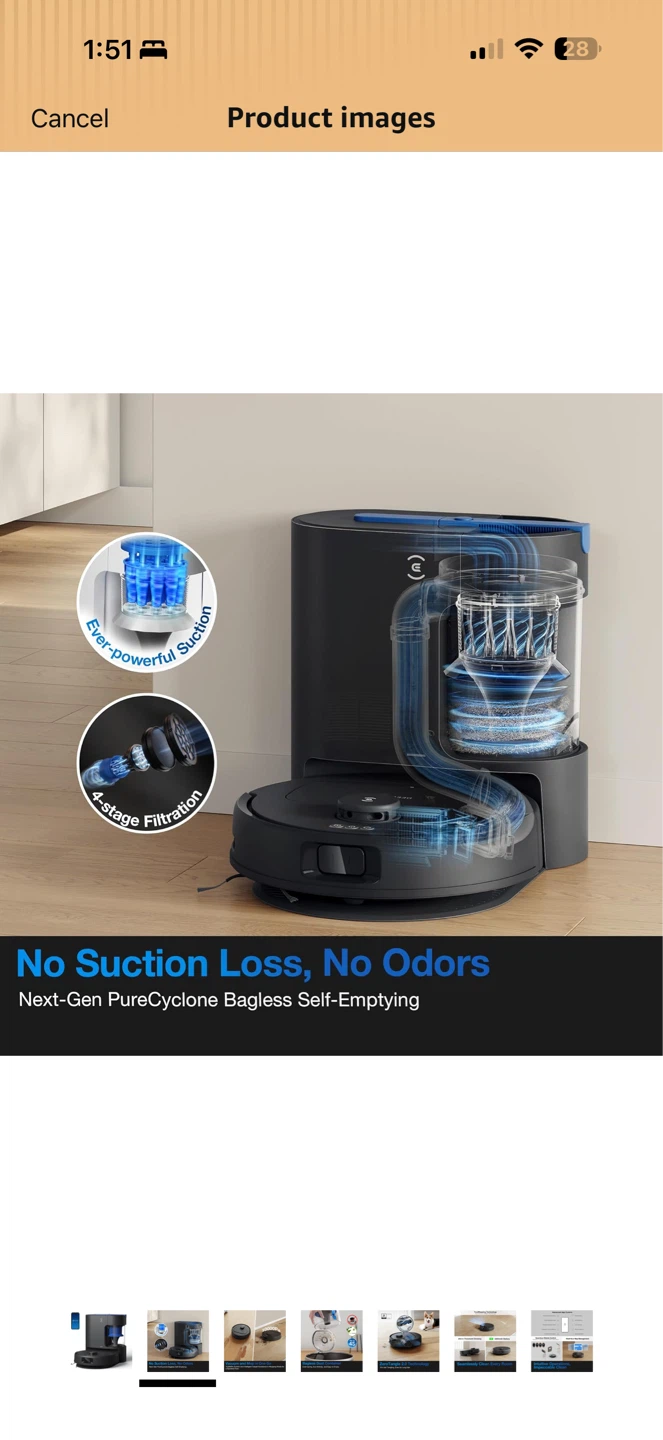 ECOVACS DEEBOT N20e Plus Robot Vacuum & Mop - photo 2