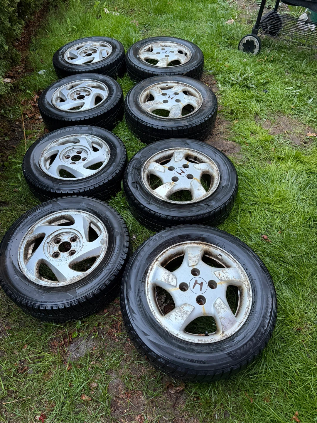Set of 4 Winter Tires and Rims