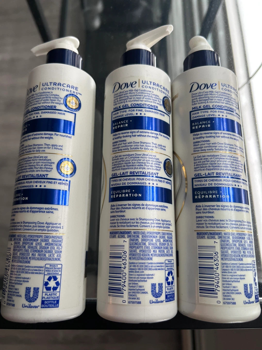 Dove Ultracare Milk-Gel Conditioner Pack of 3 - photo 3