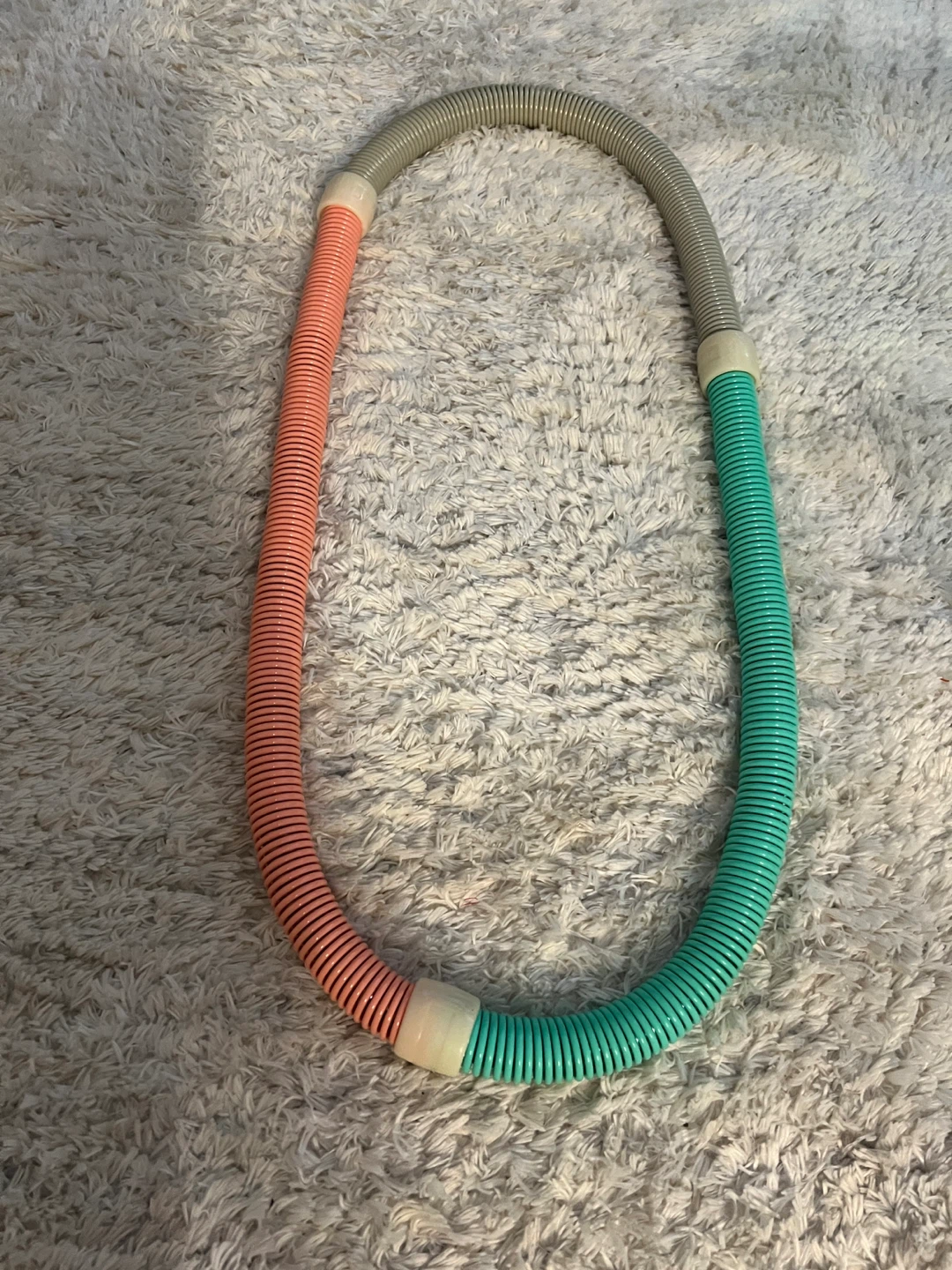 Soft spring fitness hoop
