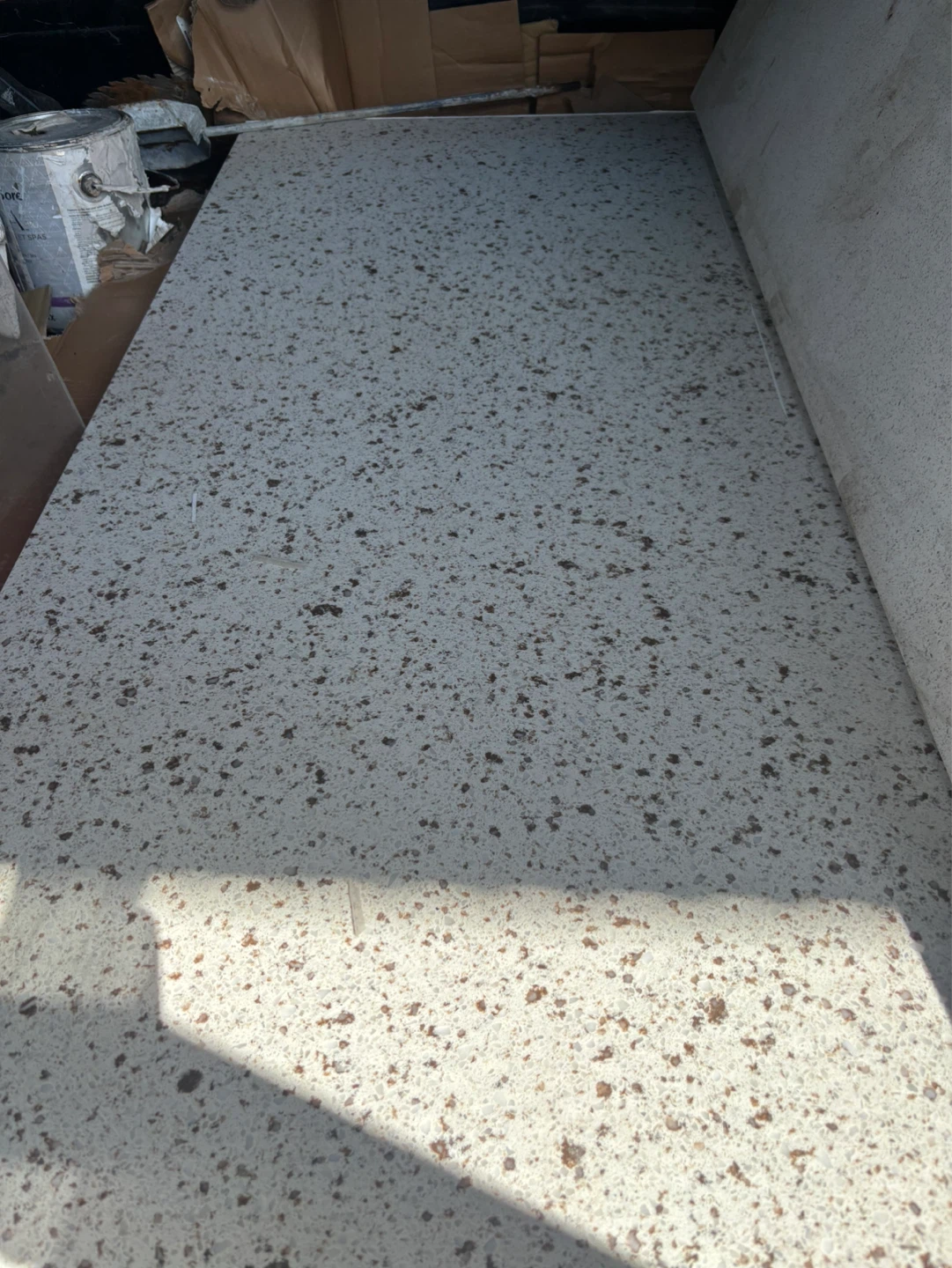 White Speckled Countertop Slab - photo 3