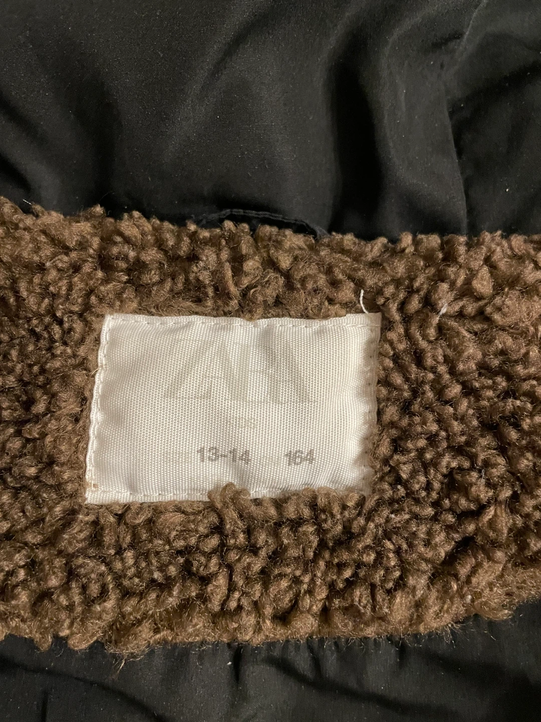 Zara Kids Brown Sherpa Duffle Coat - photo 2