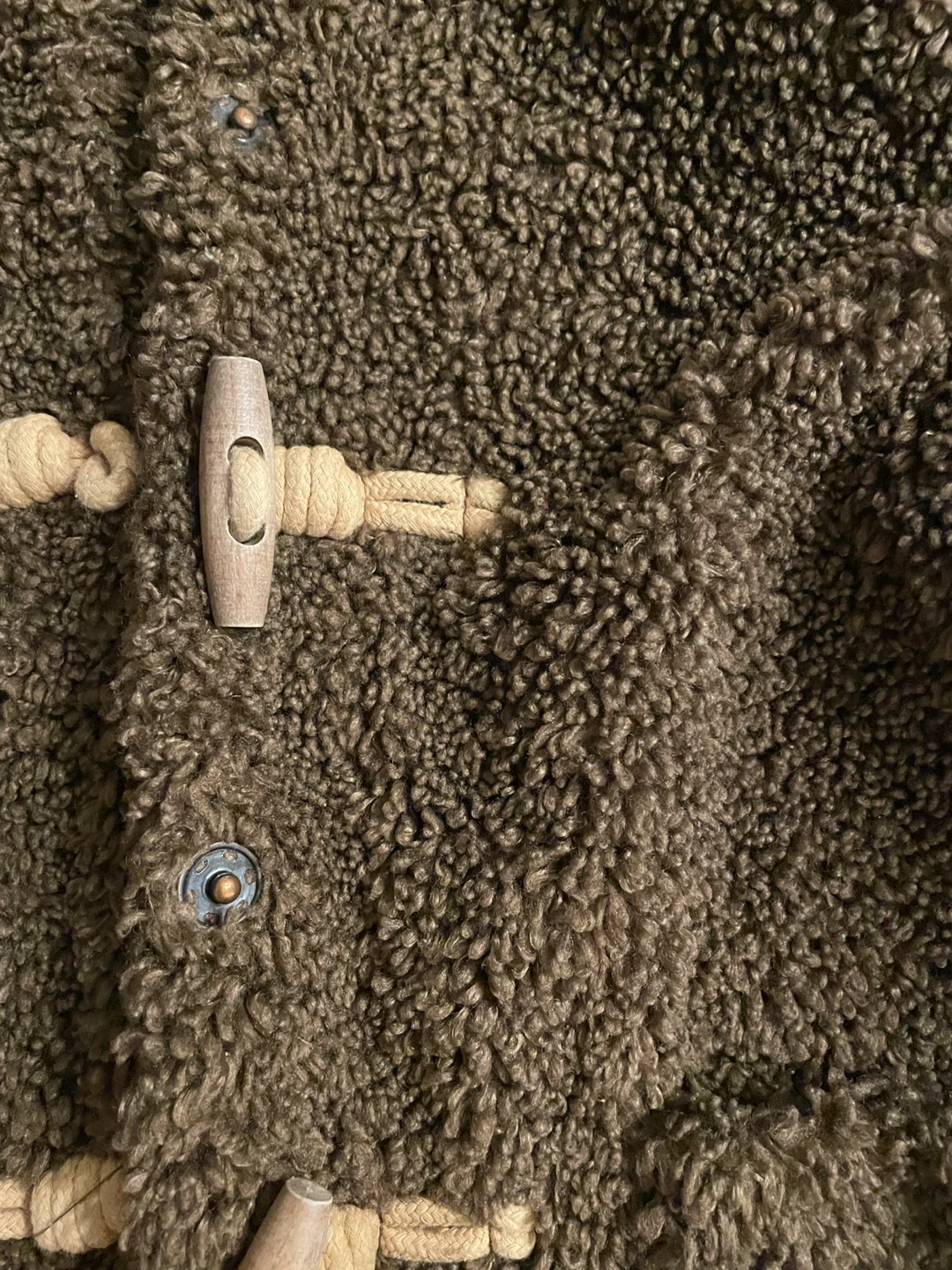 Zara Kids Brown Sherpa Duffle Coat - photo 3