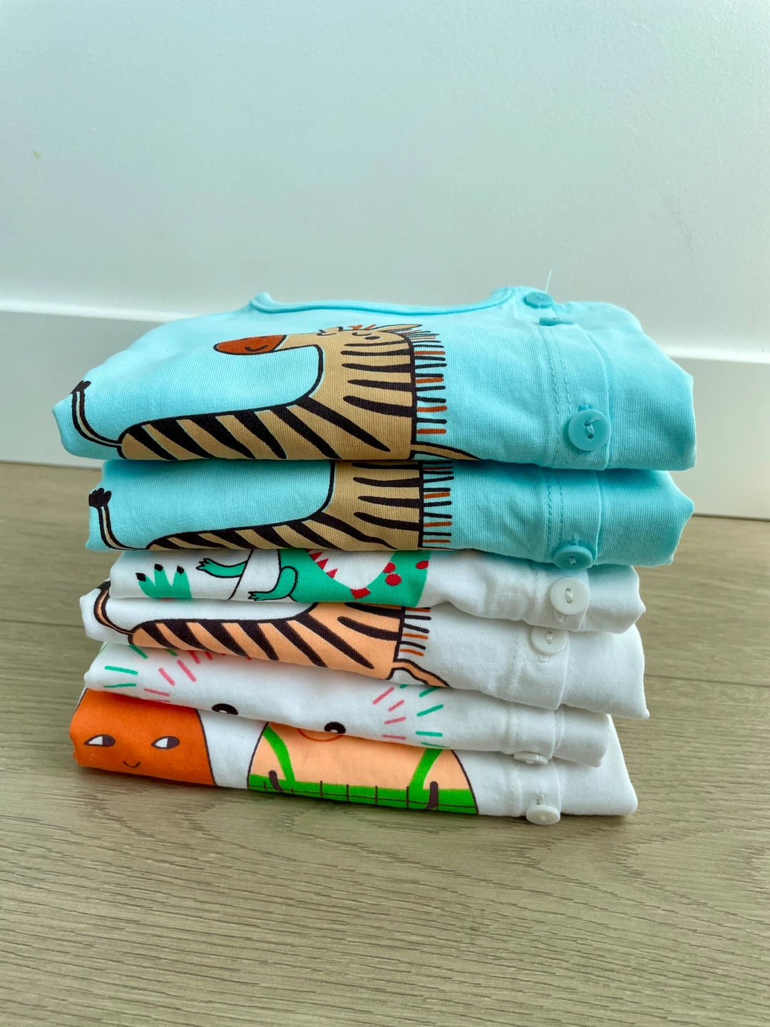 Kids Pajama Set - Dinosaur & Zebra Prints
