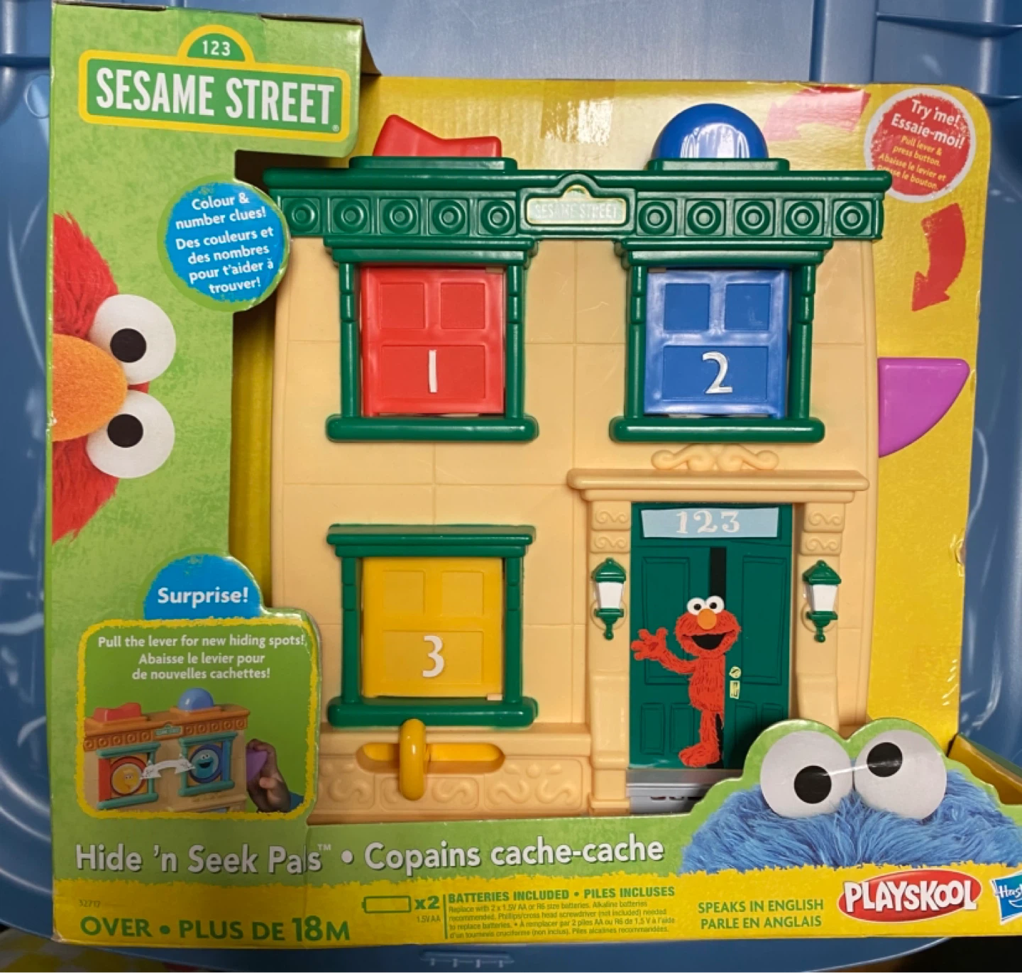 Sesame Street Hide ‘n Seek Pals Toy New - photo 3