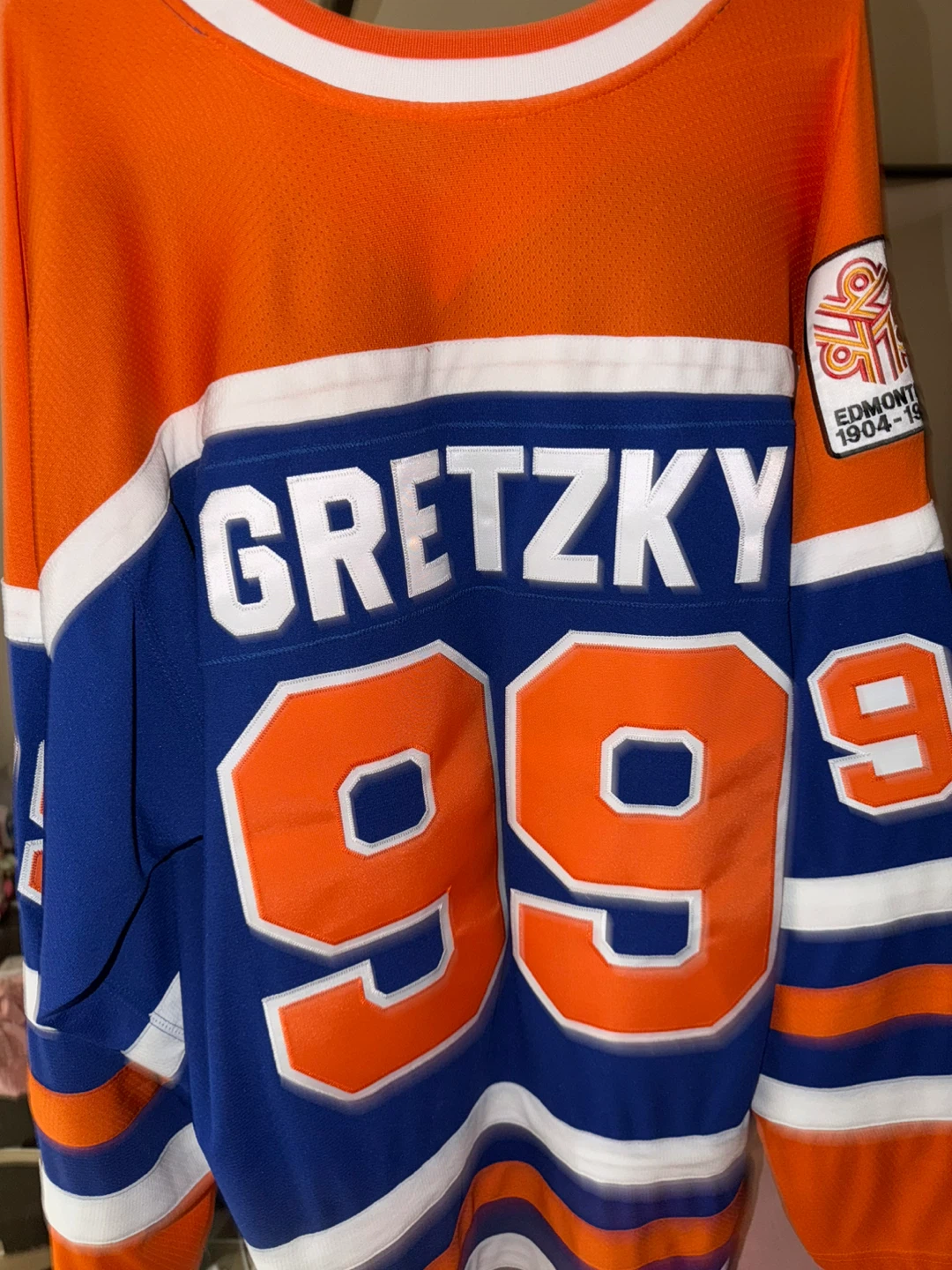 Edmonton Oilers Gretzky 99 Hockey Jersey 2XT