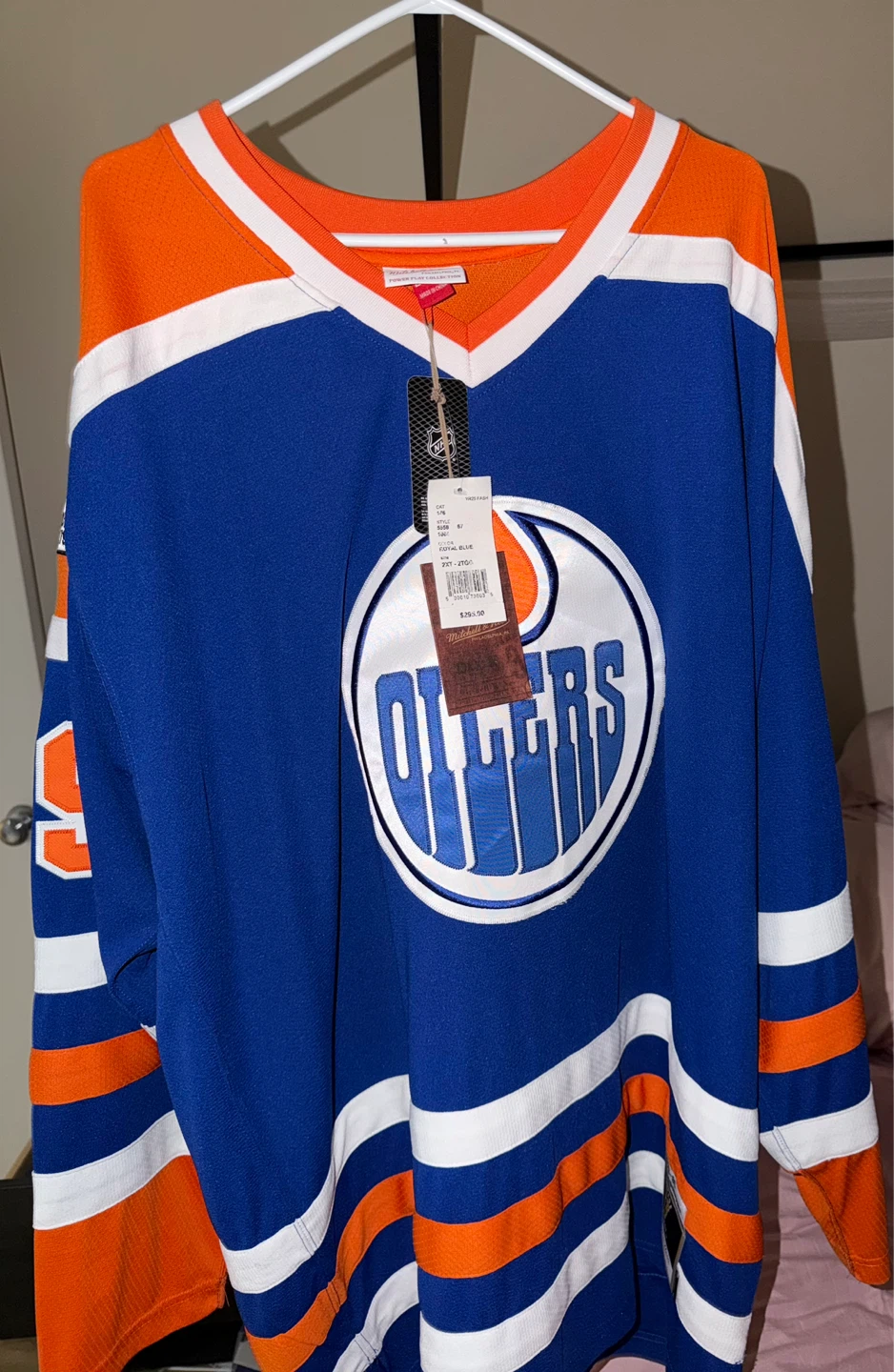 Edmonton Oilers Gretzky 99 Hockey Jersey 2XT - photo 3