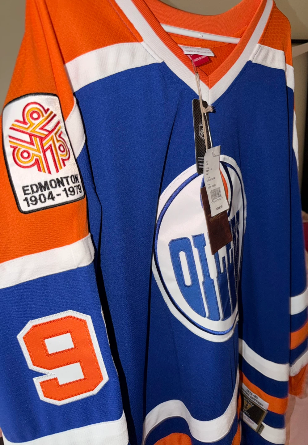 Edmonton Oilers Gretzky 99 Hockey Jersey 2XT - photo 2
