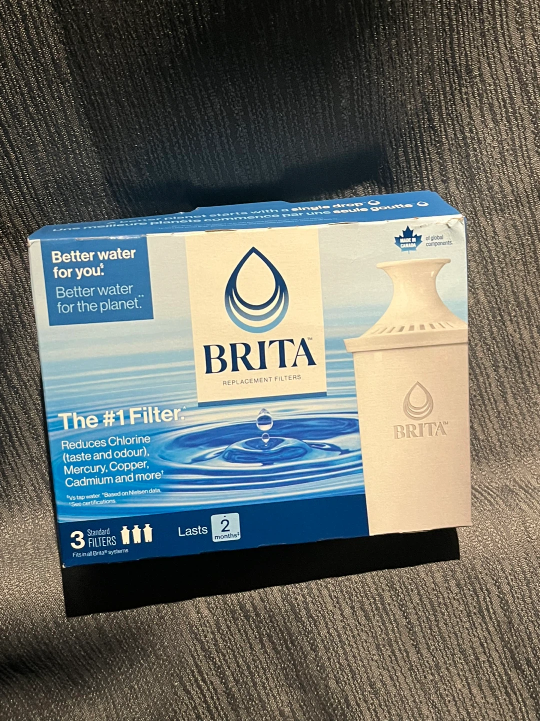 Brita Standard Water Filter Replacements (3 Count)