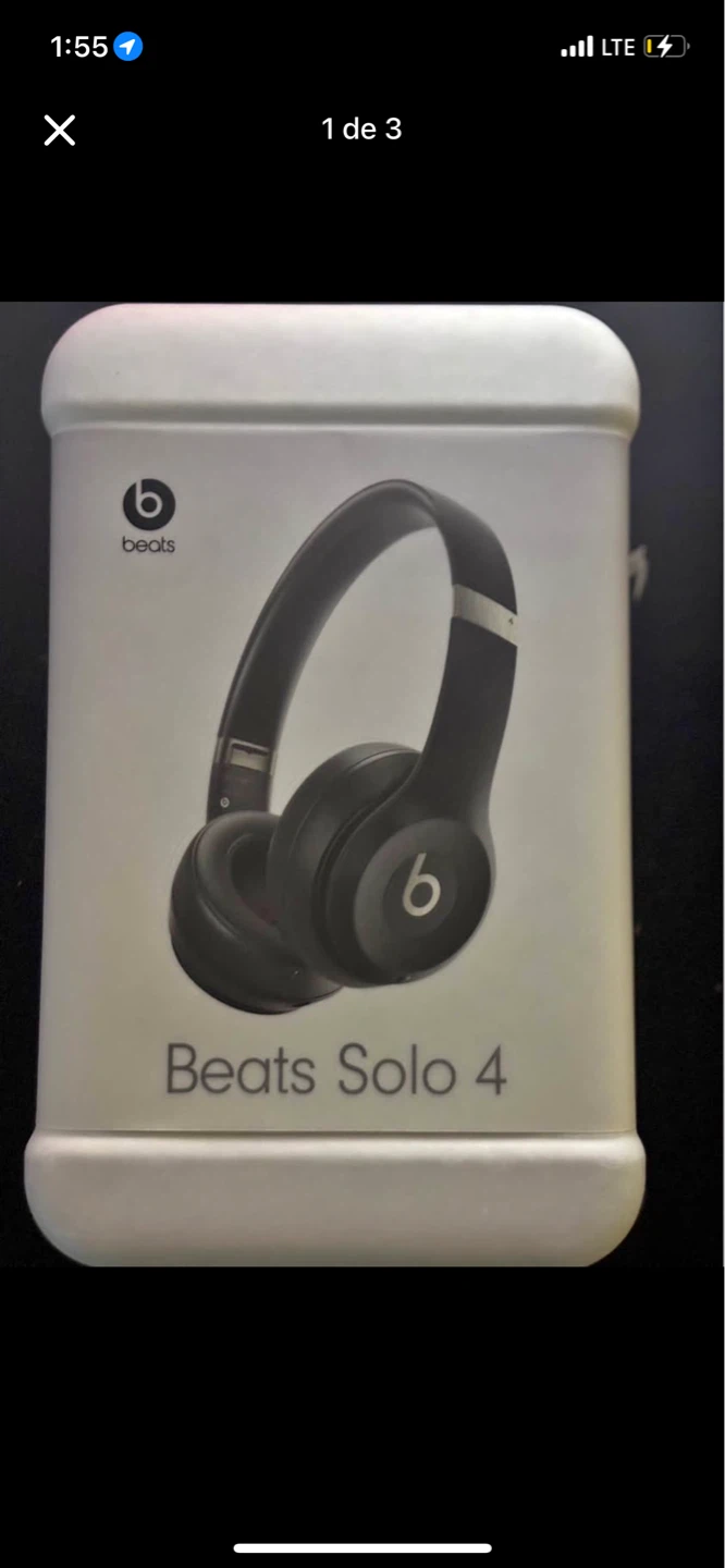 Beats Solo 4 Wireless Headphones - Black