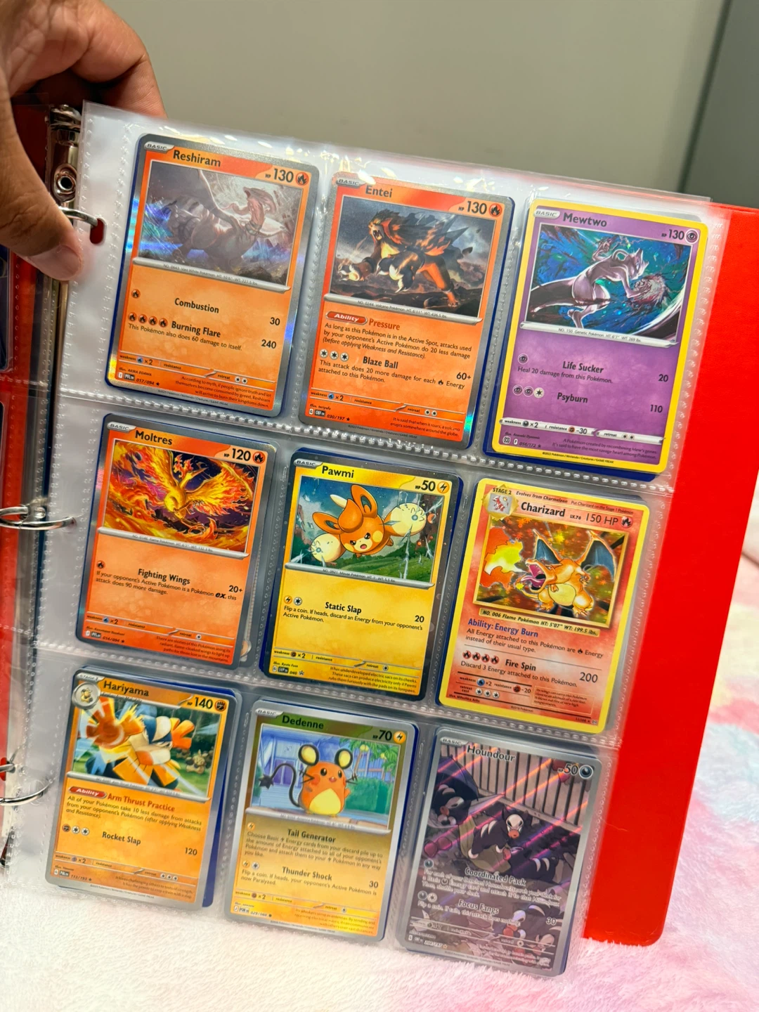 Collection of Pokémon Cards in Binder - photo 2
