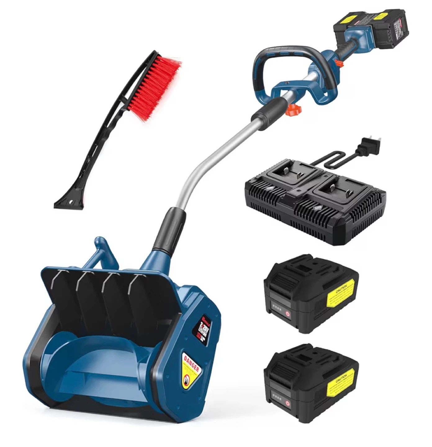 Enhulk Electric Snow Shovel, 40V x2 batteries - photo 2