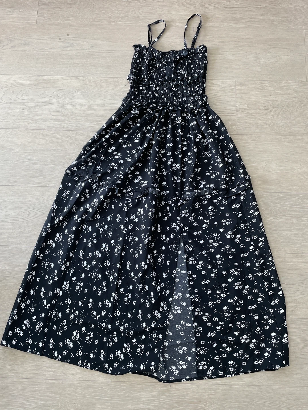 Floral maxi dress - size S