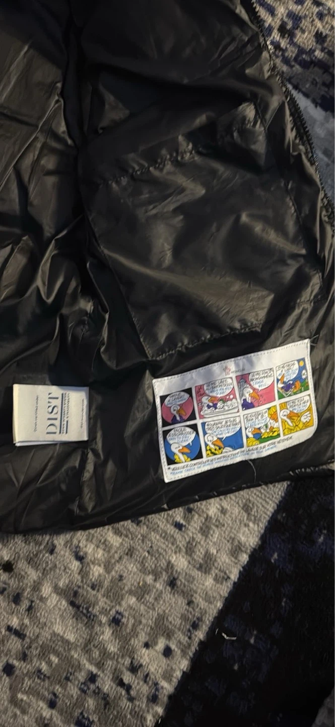 Moncler Black Puffer Vest Size 2 - photo 2