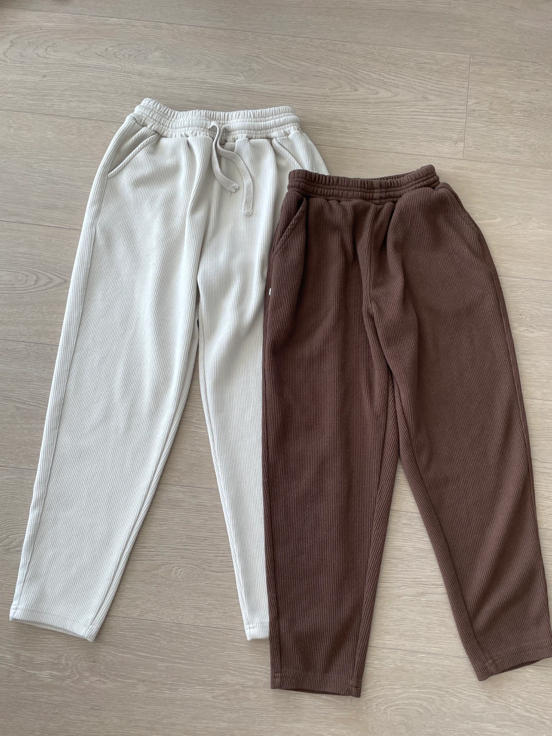 Ribbed Lounge Pants - Set of 2