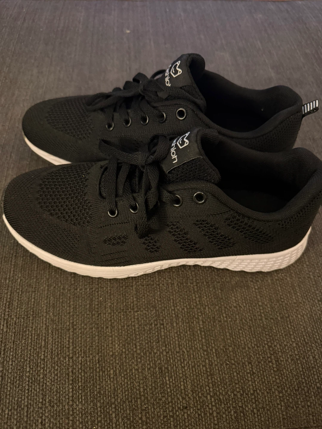Black Fashion Sneakers - Size 7.5 - photo 3