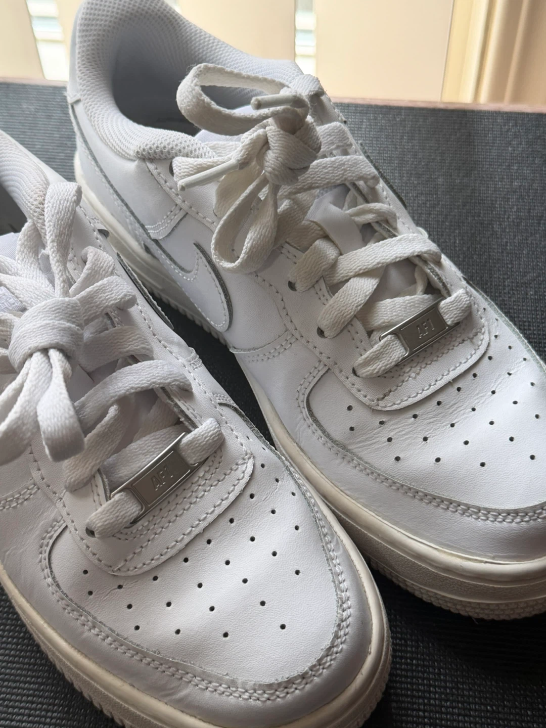 Nike Air Force 1 '07 White Sneakers - photo 2