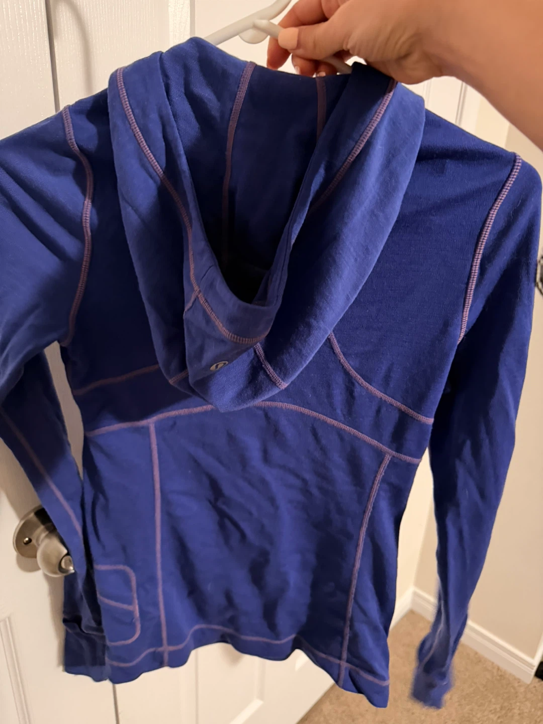 Lululemon  Blue Hoodie size xs /sm - photo 2