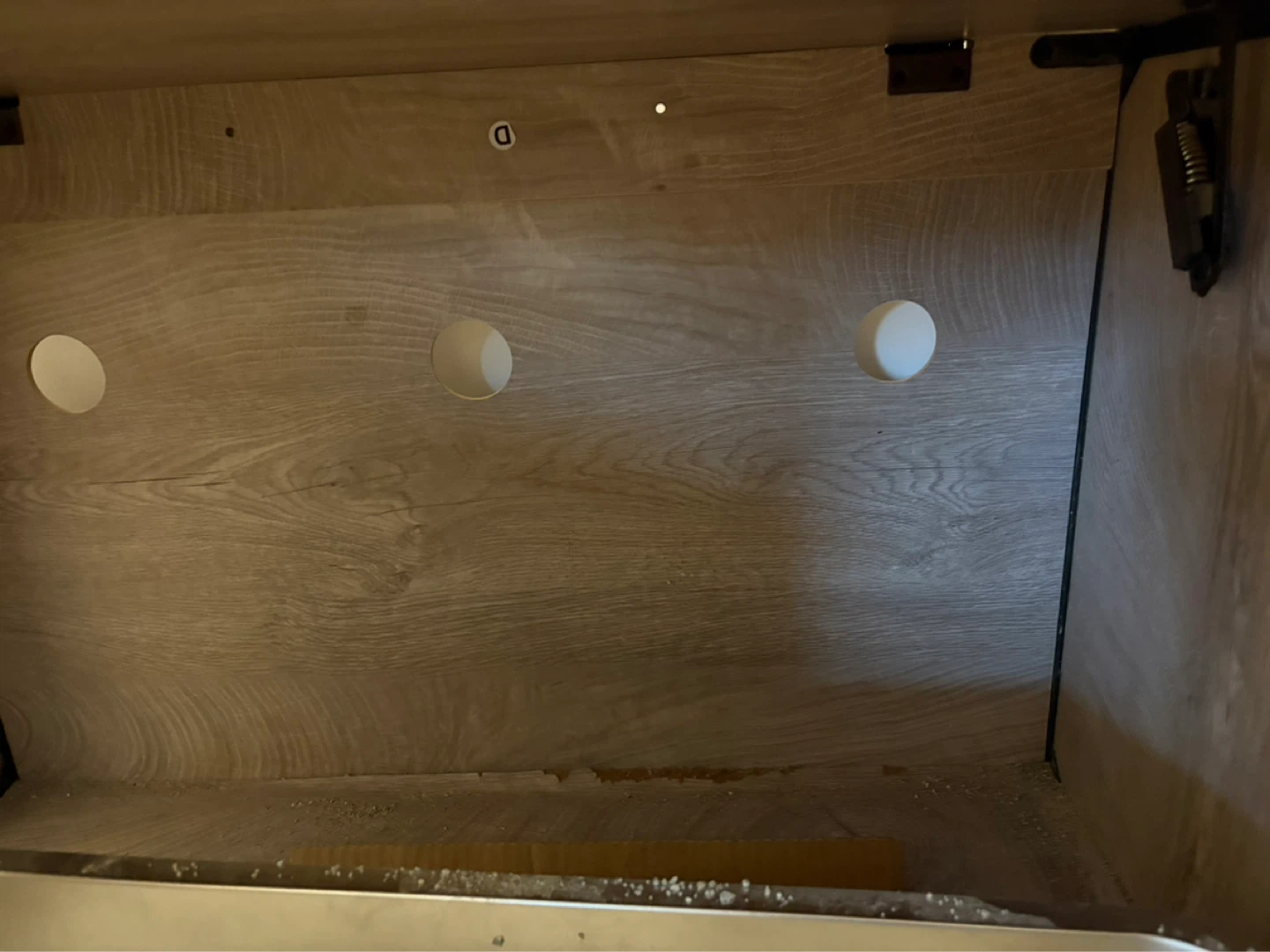Wood-look Cat Litter Box Enclosure - photo 3