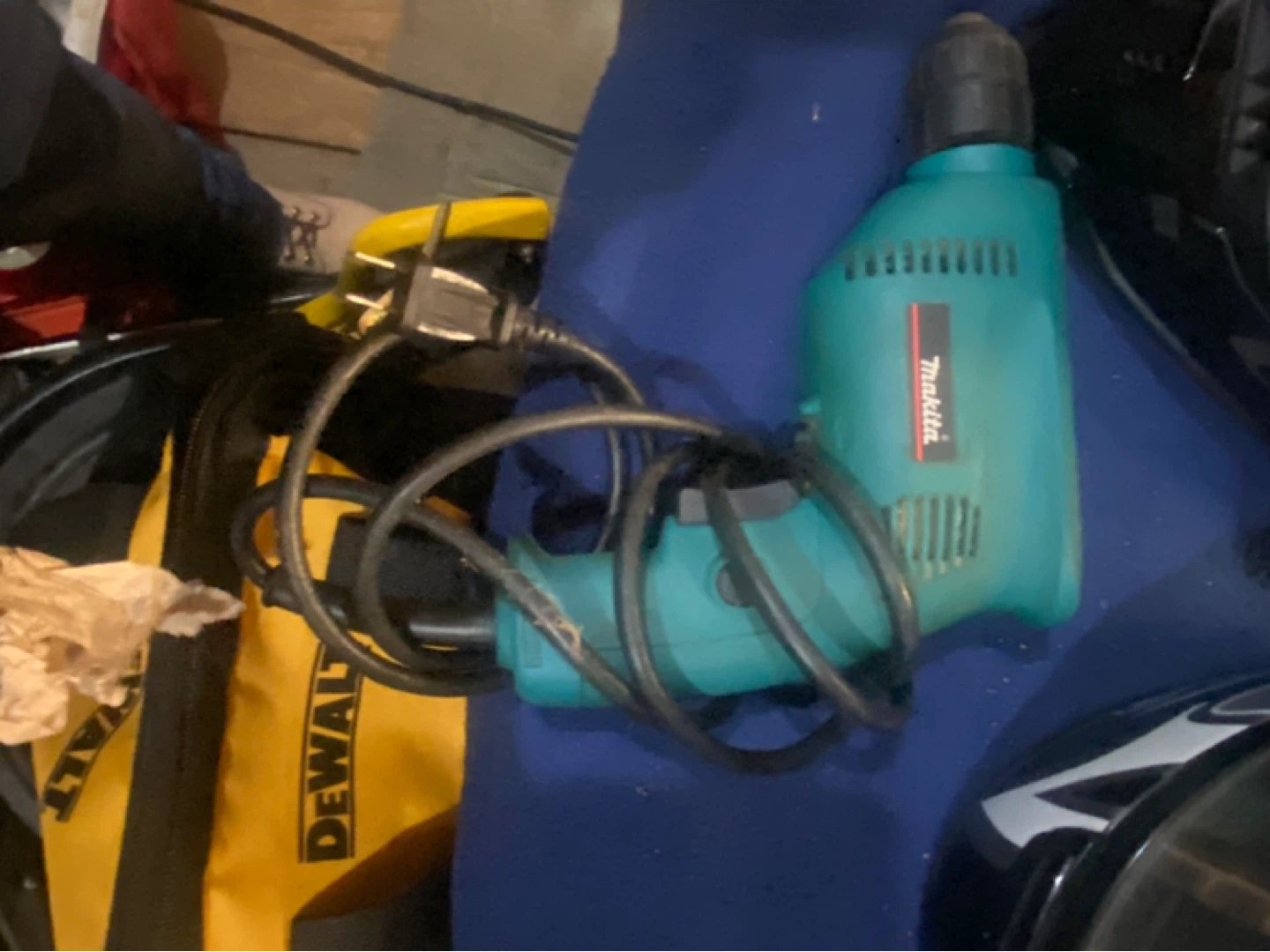 Makita Teal Corded Drill