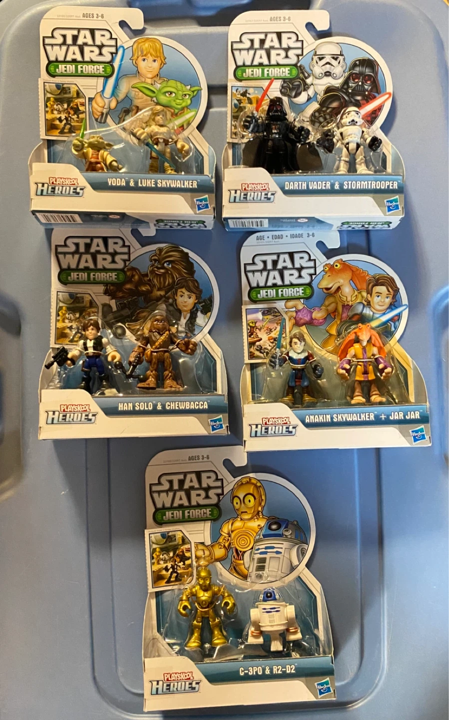 Playskool Heroes Star Wars Jedi Force Figures Sets Bundle NEW!