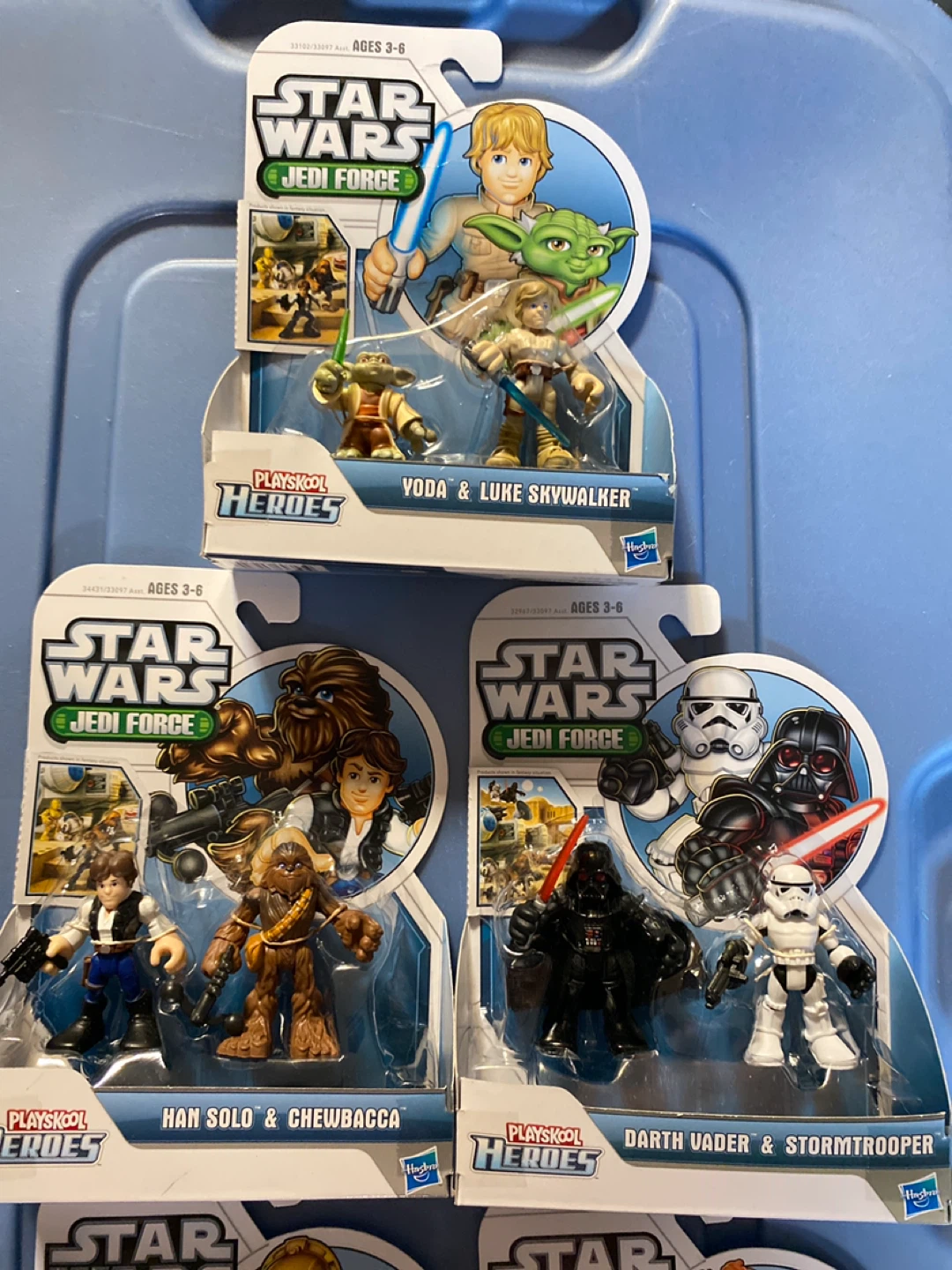 Playskool Heroes Star Wars Jedi Force Figures Sets Bundle NEW! - photo 3