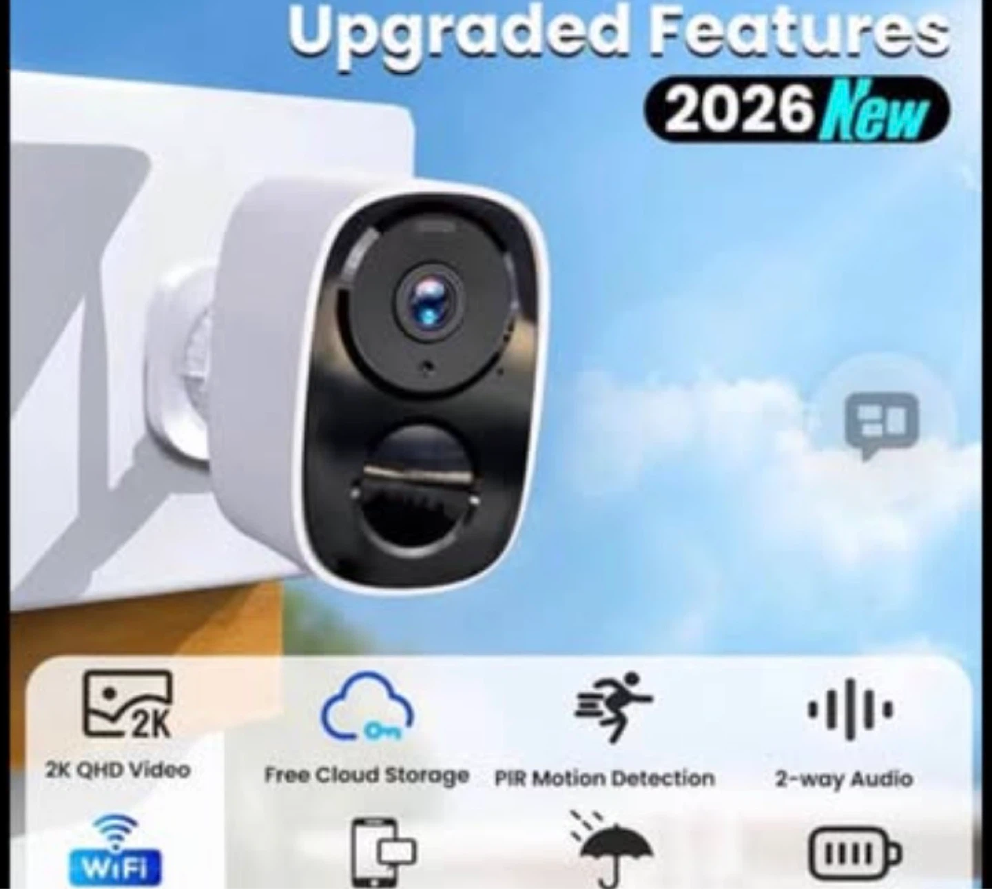 O-KAM Pro 2K HD Wire-Free Security Camera - photo 2
