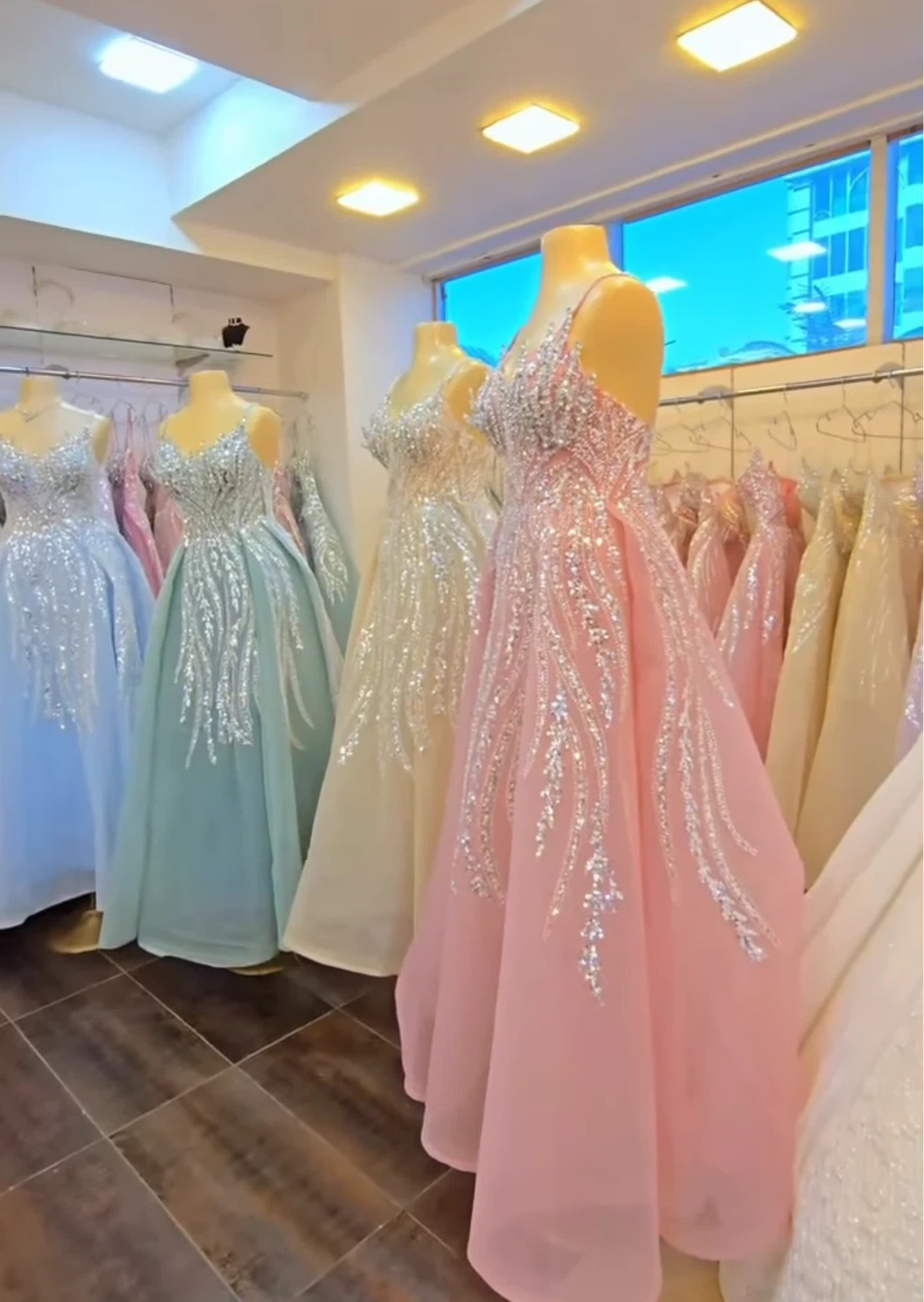 Sparkly Evening Gown